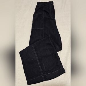 Women's Kirious Wide Leg Elastic Waistband Capri Pants,  Size: S